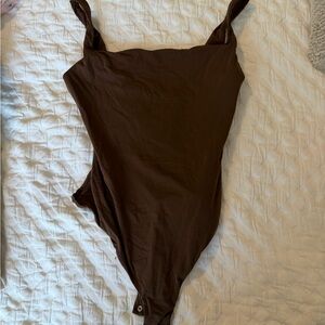 Skims brown bodysuit
